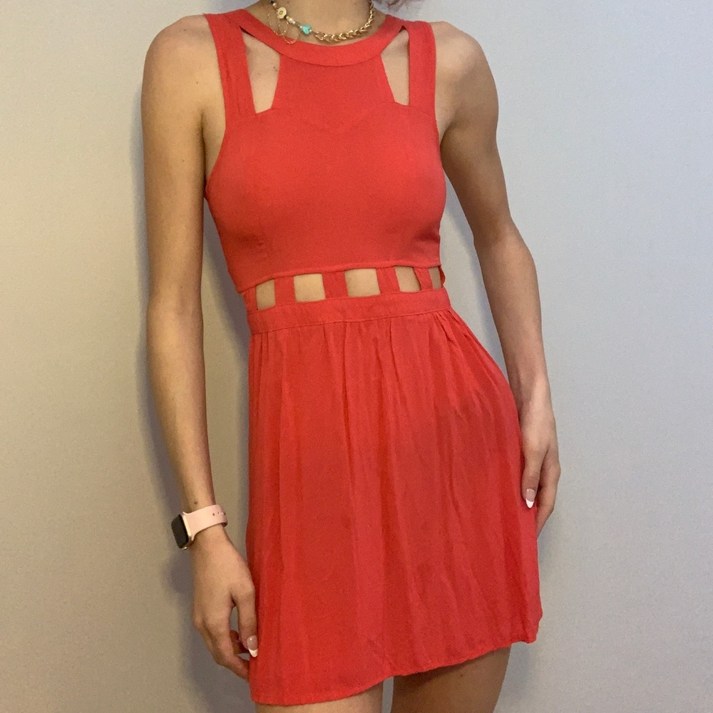 Coral Sundress